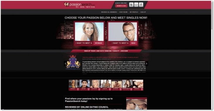 Passionsearch.com Review